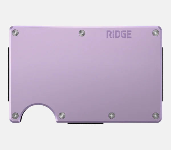 Ridge Wallet Lavender – Wallet Only / Classic / Cash Strap