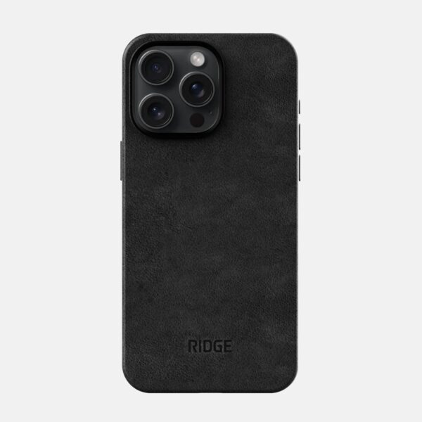 Iphone 15 Pro Max Midnight Black Leather