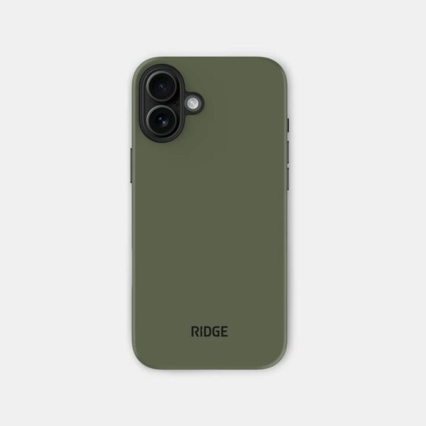 Iphone 16 Plus Matte Olive Case Only