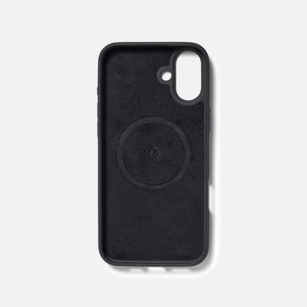 Iphone 16 Plus Midnight Black Leather Case Only - Image 2