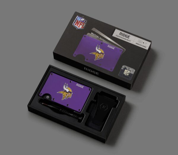 Ridge Wallet Minnesota Vikings Single Only - Image 2