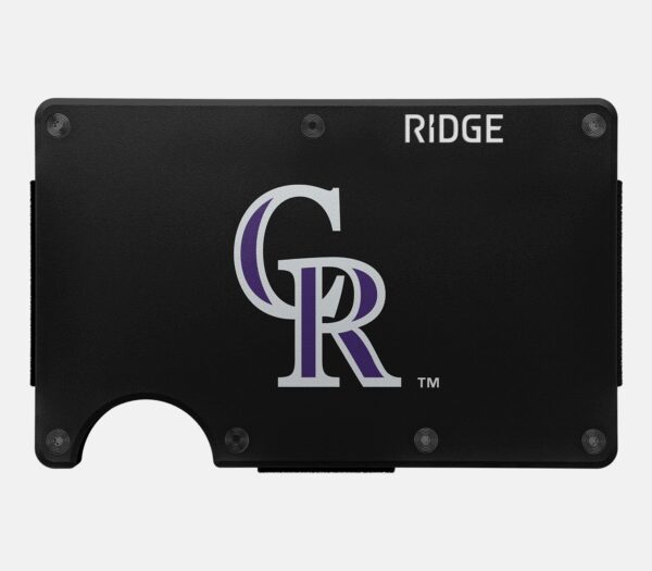 Ridge Wallet Colorado Rockies Single Only