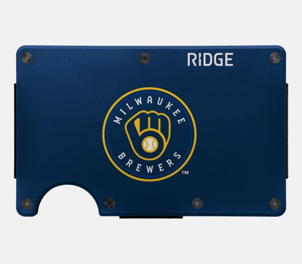 Ridge Wallet Milwaukee Brewers Single Only