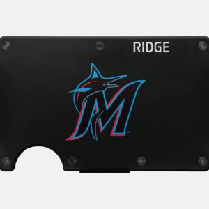 Ridge Wallet Miami Marlins Single Only
