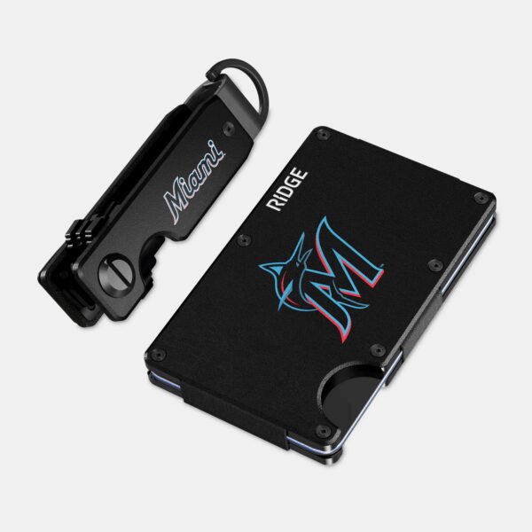 Ridge Wallet Miami Marlins Full Kit