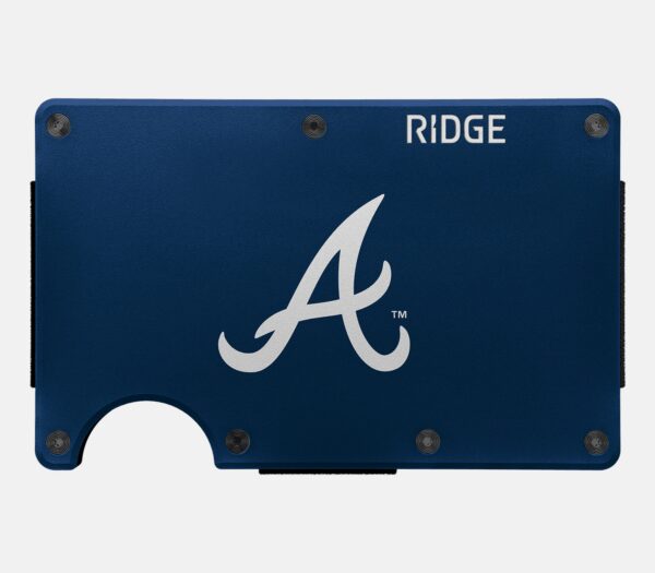 Ridge Wallet Atlanta Braves Single Only
