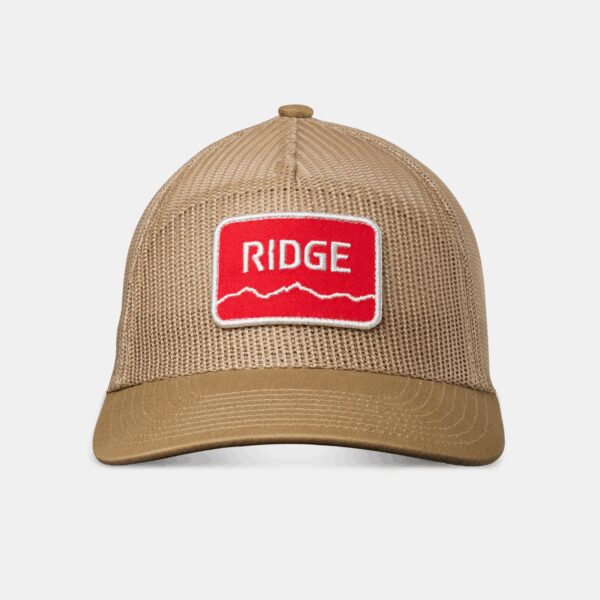 Mesh Trucker Snapback Tan - Image 2