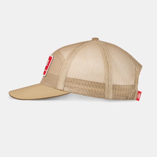 Mesh Trucker Snapback Tan - Image 3