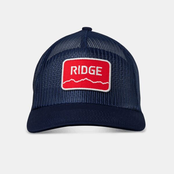 Mesh Trucker Snapback Alpine Navy - Image 2