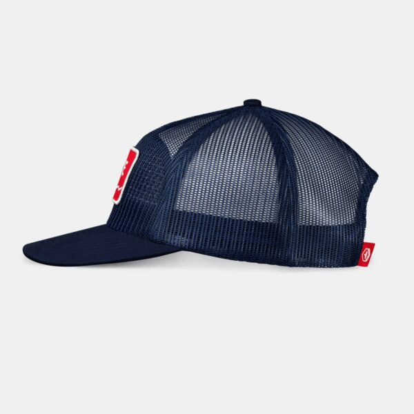 Mesh Trucker Snapback Alpine Navy - Image 3
