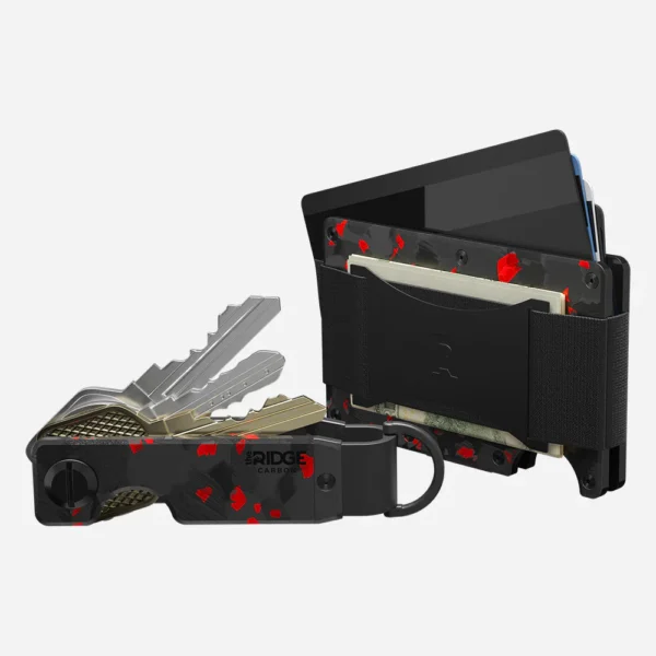 Ridge Wallet Forged Ember – Full Kit / Mag Safe / Add Money Clip - Image 2